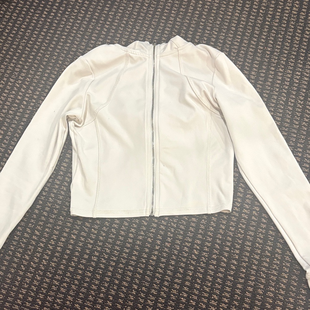 Gilly Hicks Off-White zip up